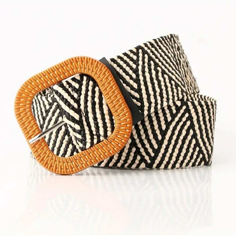 Boho Square Buckle Belt